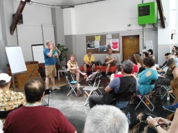 Rob Eastman-Mullins, reunión de la Subcomisión de Diseño del Espacio.