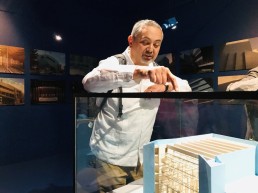 Visita al teatro Expo. Oscar Armando García.