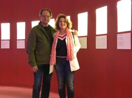 Exposición José Manuel Castanheira con Maria Emilia Castanheria.