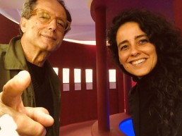 Exposición José Manuel Castanheira con Claudia Suárez Olivares.